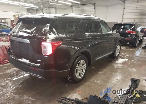 2020 Ford Explorer Xlt z USA, uszkodzony, nr VIN 1FMSK8DH5LGC72276